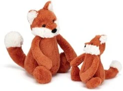 Jellycat Bashful Fuchsjunges Klein - 18cm -Plüschtierladen afbeelding 4 9