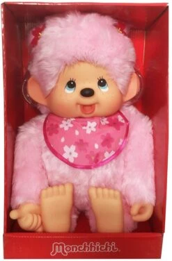 Bandai SE2424242 Monchhichi Plüsch Sakura, Pinky Rosa, 80 Cm -Plüschtierladen bandai se2424242 monchhichi pluesch sakura pinky rosa 80 cm 3