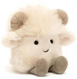 Geleekatze Kuscheltier Amuseabean Widder - 6x9x10cm