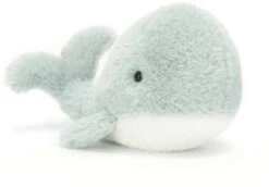JELLYCAT Geleekatze Kuscheltier Wavelly Wal Grau - 6x13x8cm
