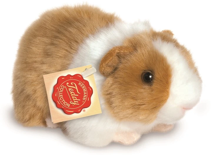 Hermann Teddy Collection 926399 - Plüsch-Meerschweinchen, 20 Cm, Gold/weiß 1 Hermann Teddy Collection 926399 - Plüsch-Meerschweinchen, 20 Cm, Gold/weiß