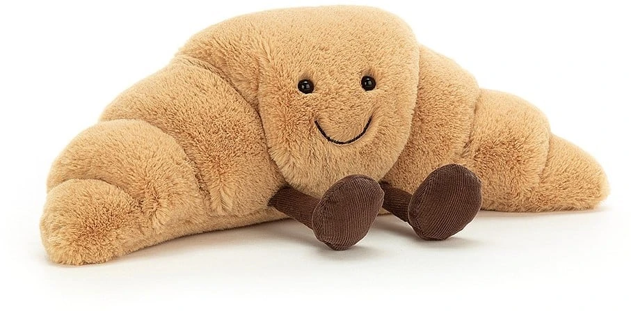 Jellycat Amuseable Kuscheltier Croissant - 33 Cm 1 Jellycat Amuseable Kuscheltier Croissant - 33 Cm
