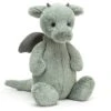 Jellycat Bashful Drache Sehr Groß - 51cm
