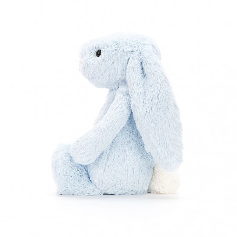 Jellycat Bashful Hase Blau Mittelgroß 31cm 2 Jellycat Bashful Hase Blau Mittelgroß 31cm – Bild 2