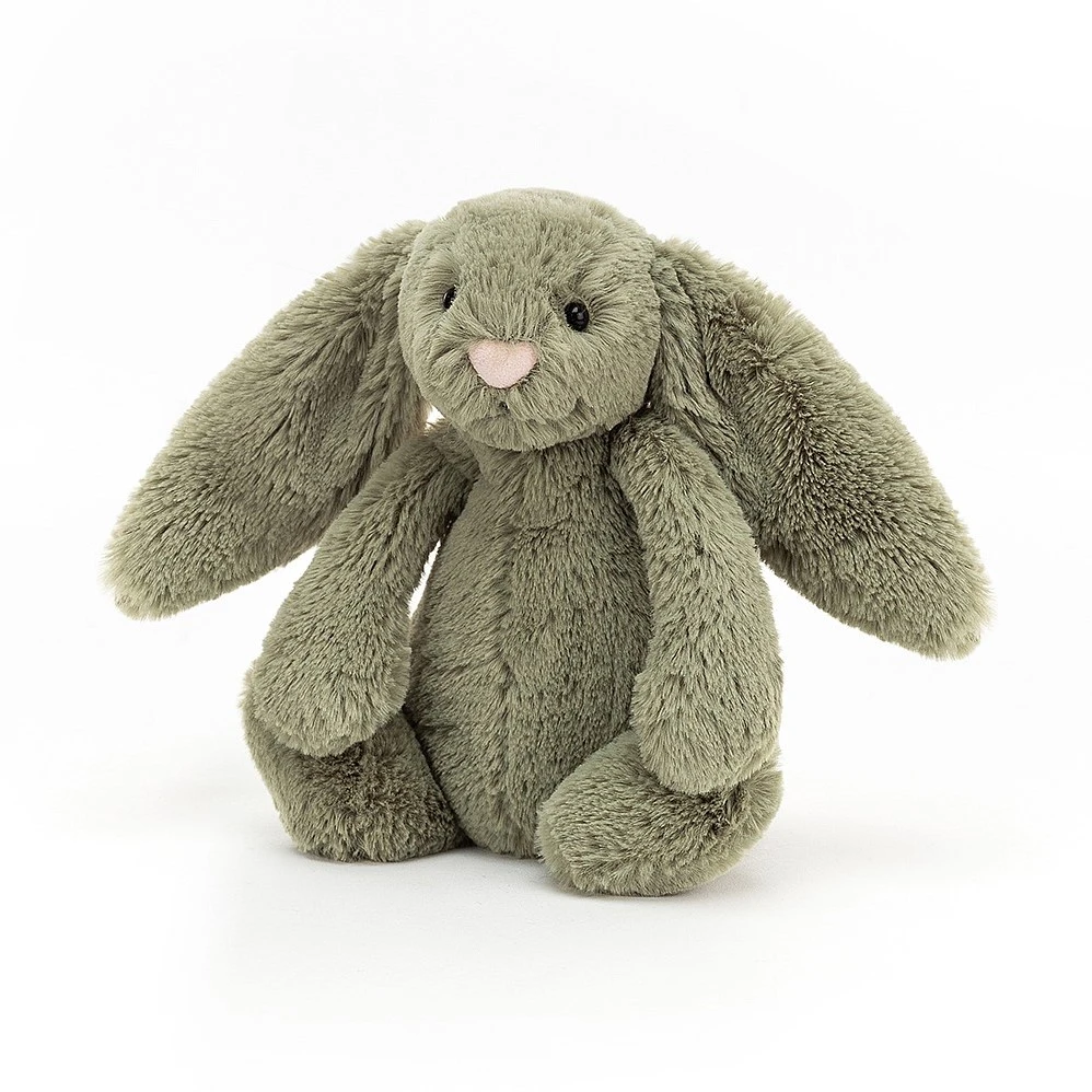 Jellycat Bashful Hase Farnfarben Klein - 18x9cm 1 Jellycat Bashful Hase Farnfarben Klein - 18x9cm