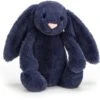 Jellycat Bashful Hase Marineblau Klein 18cm