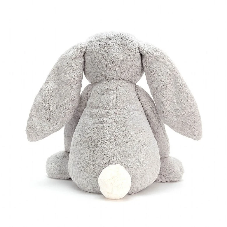 Jellycat Bashful Hase Silber Riesig - 67cm 3 Jellycat Bashful Hase Silber Riesig - 67cm – Bild 3