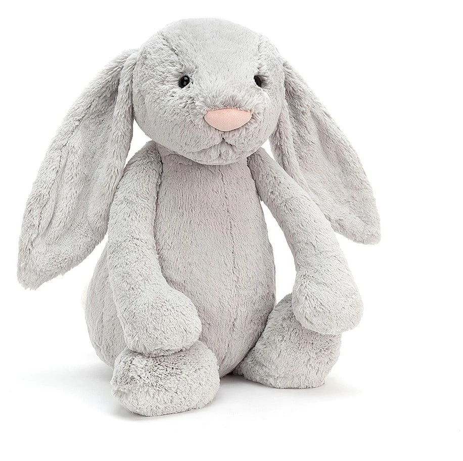 Jellycat Bashful Hase Silber Riesig - 67cm 1 Jellycat Bashful Hase Silber Riesig - 67cm