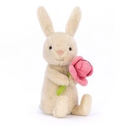 Jellycat Bonnie Hase Mit Pfingstrose - 15x8cm