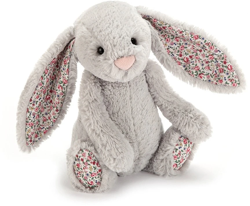 Jellycat Hase Blossom Silber Klein - 18cm 1 Jellycat Hase Blossom Silber Klein - 18cm