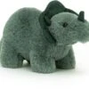 Jellycat Kuscheltier Fossiler Triceratops Mini - 10cm