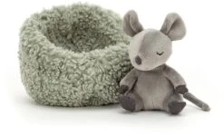 Jellycat Kuscheltier Winterschlaf Maus - 7cm