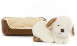 Jellycat Schlummernder Nipper Hund - 10x14cm