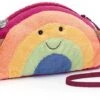 Jellycat Tasche Amüsanter Regenbogen - 5x25x13cm