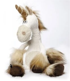 SIGIKID 38488 Uni Que L Beasts Town Kinder Und Erwachsene Kuscheltier Empfohlen Ab 3 Jahren Weiß