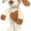 SIGIKID 39525 Kuscheltier Hund Green Mädchen Und Jungen Babyspielzeug Empfohlen Ab Geburt Weiß/braun