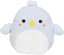 Squishmallows Knuffel Camden De Blauw VInk - 30 Cm