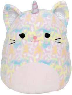 Squishmallows Knuffel Soraya Regenboog Jachtluipaard - 40 Cm