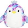 Squishmallows Knuffel Tomara De Tie-dye Pinguïn - 30 Cm