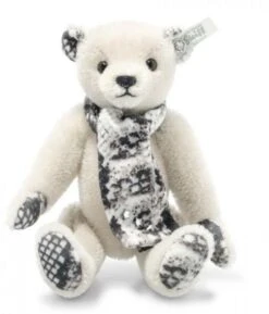 Steiff Collectors Schlange Teddybär, Hellgrau 15 Cm