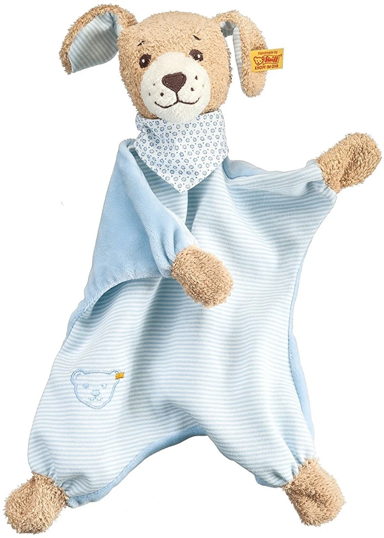 Steiff Gute-Nacht-Hund Schmusetuch 1 Steiff Gute-Nacht-Hund Schmusetuch