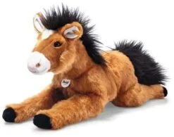 Steiff Heavenly Hugs Molly Dangling Horse, Light Brown
