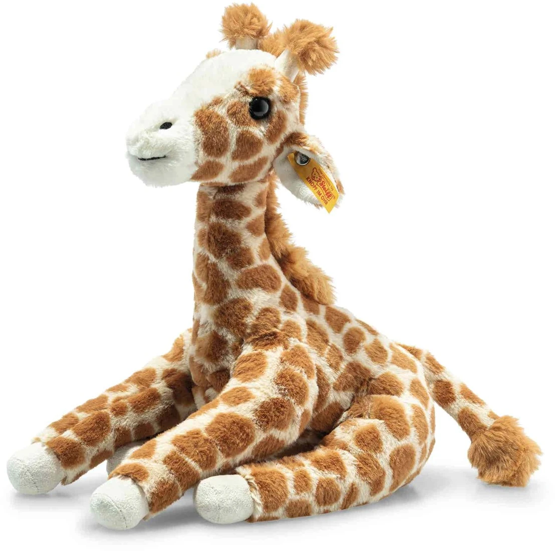 Steiff Soft Cuddly Friends Gina Giraffe, Light Brown 1 Steiff Soft Cuddly Friends Gina Giraffe, Light Brown