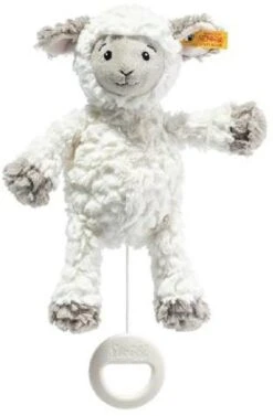 Steiff Soft Cuddly Friends Lita Lamm Spieluhr 26 Cm