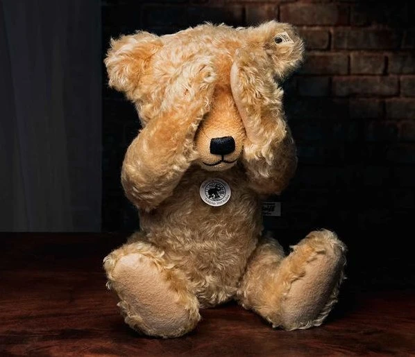 Steiff Teddybär 1910 Replica 2 Steiff Teddybär 1910 Replica – Bild 2