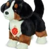 Teddy Hermann 91930 Hund Berner Sennenhund Welpe 23 Cm, Kuscheltier, Plüschtier