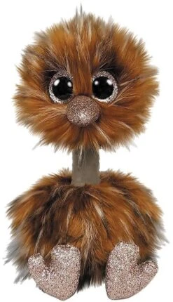 TY 36283 Beanie Boos 15 Cm Plüschtier, Braun
