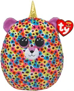 TY 39188 Leopard - Squish-A-Boo - 14"