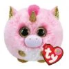 TY 42508 Fantasia Unicorn Puffies Einhorn Plüschtier, Mehrfarbig