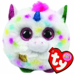 TY 42512 Harmonie Unicorn Puffies Einhorn Plüschtier, Mehrfarbig