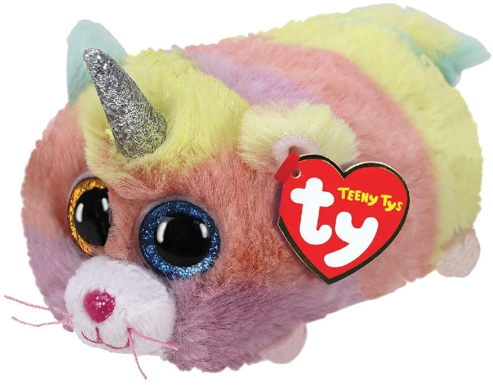 Ty Teeny Tys Heidekraut Katze 10cm. 1 Ty Teeny Tys Heidekraut Katze 10cm.